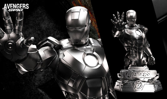 3D Printed 16K MARVEL Fan Made WICKED - Iron Man Bust  1:4 scale Unpainted