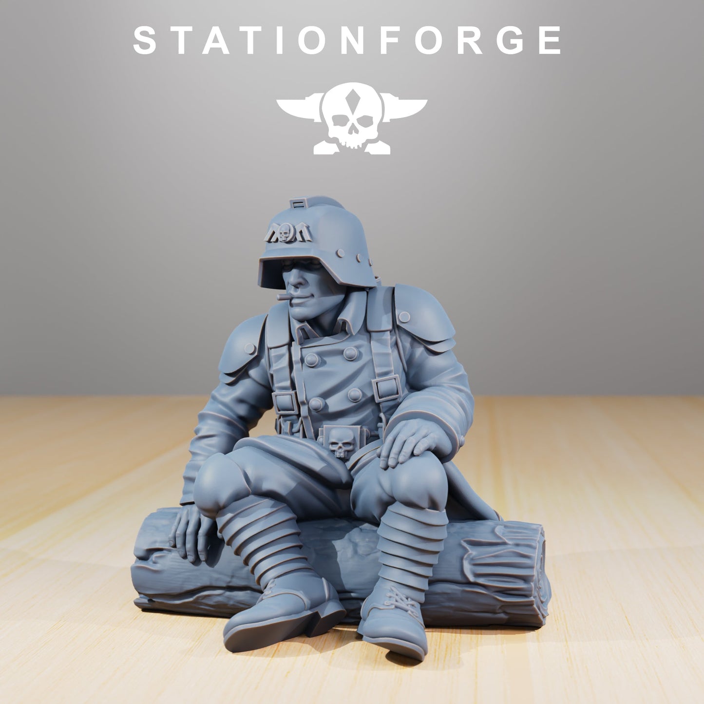 GrimGuard Comrades Wargame Proxy Miniatures StationForge