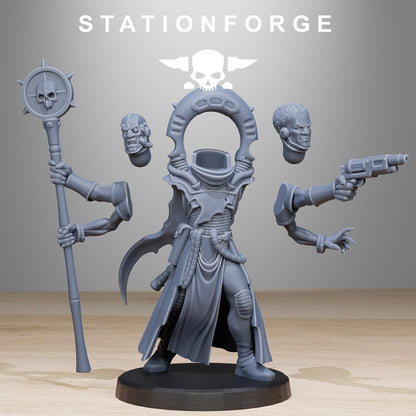 Xentari Cultist Hive Fleet Cult x2 32mm Wargame Grimdark Proxy