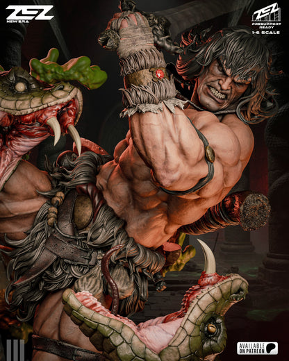 Conan Statue ZEZ Studio 1:6 Fan Art Resin Model Kit
