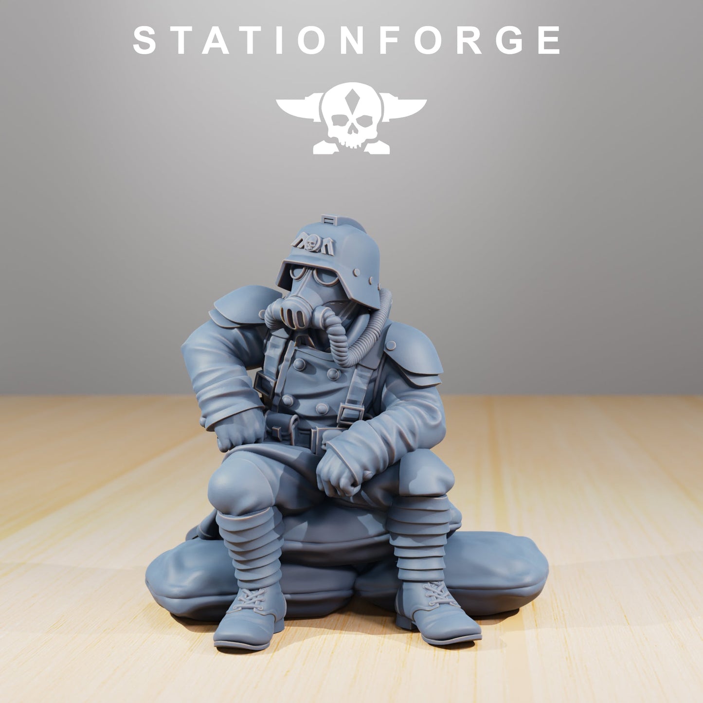 GrimGuard Comrades Wargame Proxy Miniatures StationForge