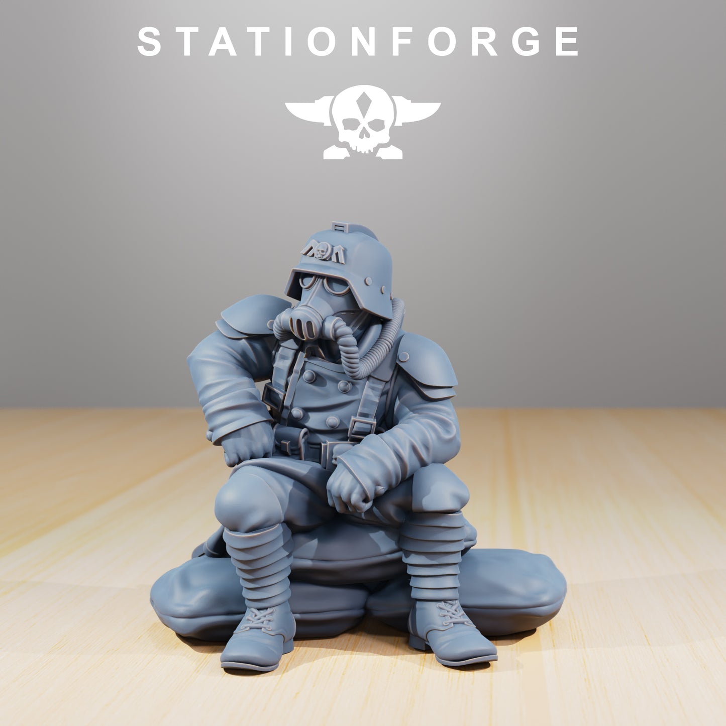 GrimGuard Comrades Wargame Proxy Miniatures StationForge