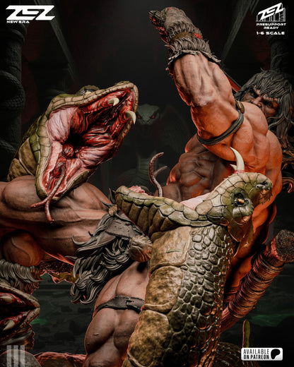 Conan Statue ZEZ Studio 1:6 Fan Art Resin Model Kit