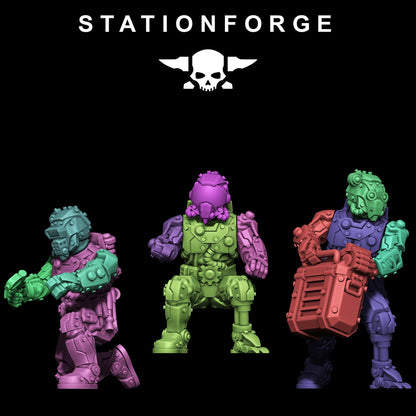 2x Scavenger Cutlass Wargame Proxy Aircraft StationForge