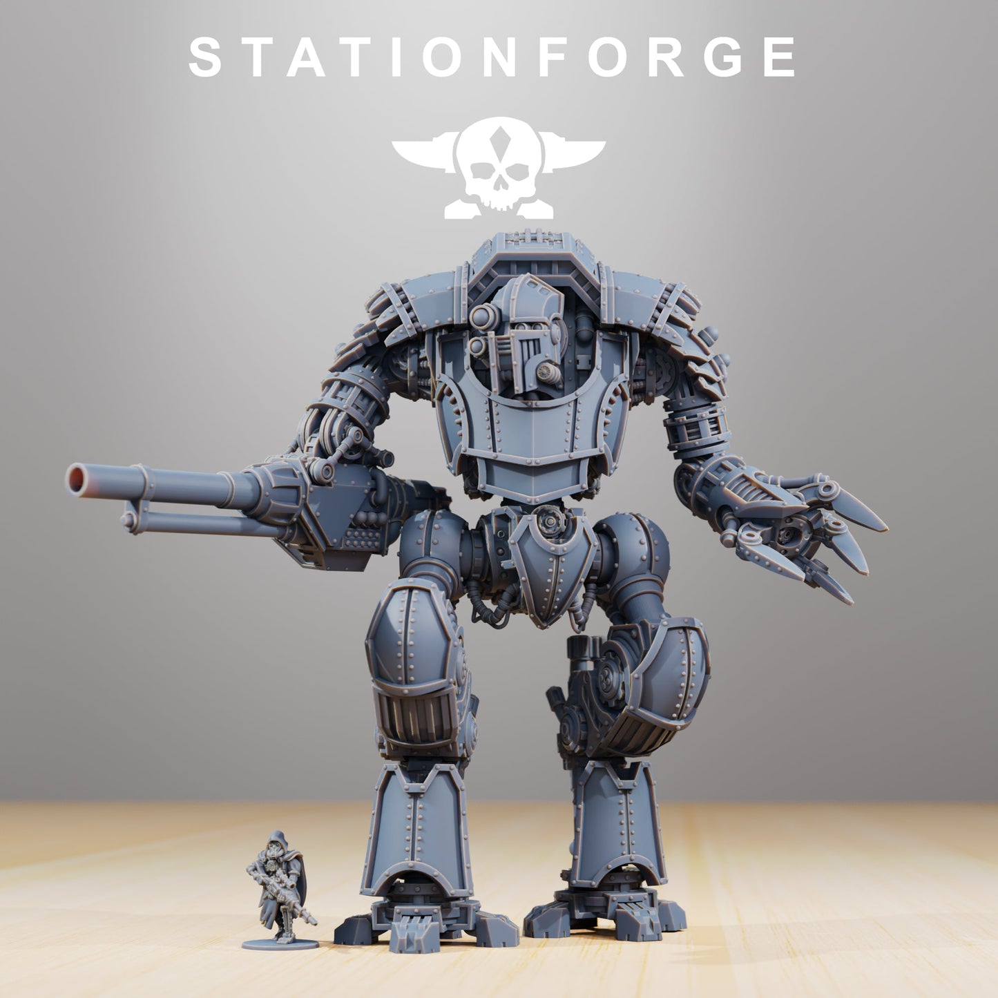 Scavenger Defender Mk1 Titan – Station Forge Grimdark Wargame Proxy