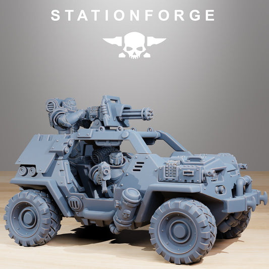 Socratis Stormrider wargame proxy Vehicle resin StationForge