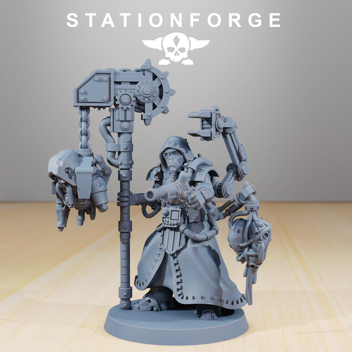 Scavenger Scrapper StationForge Wargame Proxy Miniature 32mm