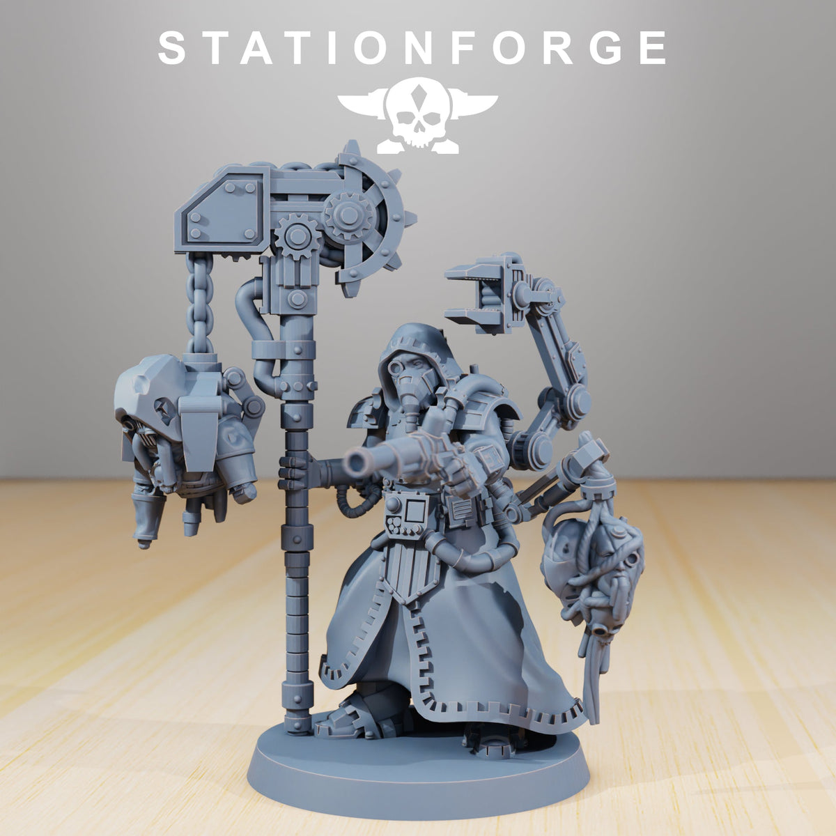 Scavenger Scrapper StationForge Wargame Proxy Miniature 32mm