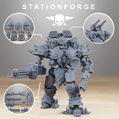 Pythonicus Defender Titan Mk2 Wargame Proxy Titan StationForge