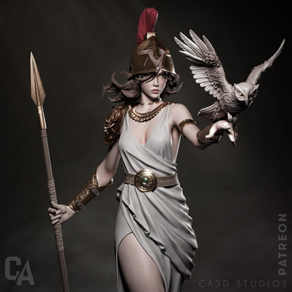 Athena – CA3D 3D Printed 16K Unpainted Resin Model Kit 1:4 572mm