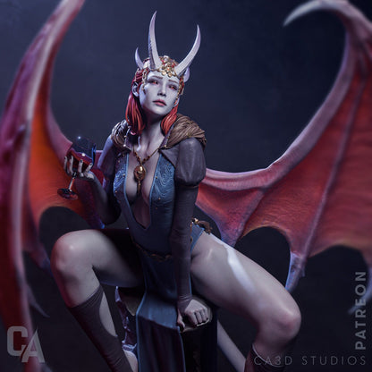 Mizora CA3D 3D Printed 16K Unpainted Resin Statue 1:6 scale