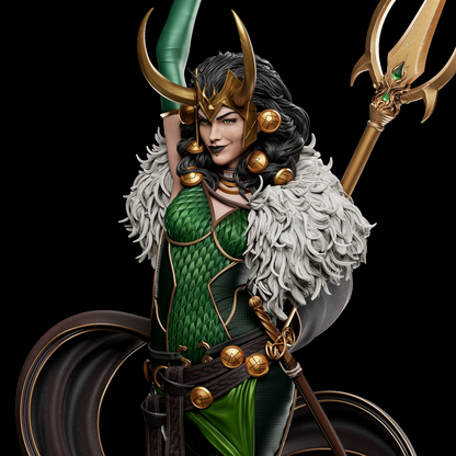 Lady Loki – CA3D 3D Printed 16K Unpainted Resin Model Kit 1:6 scale 460mm