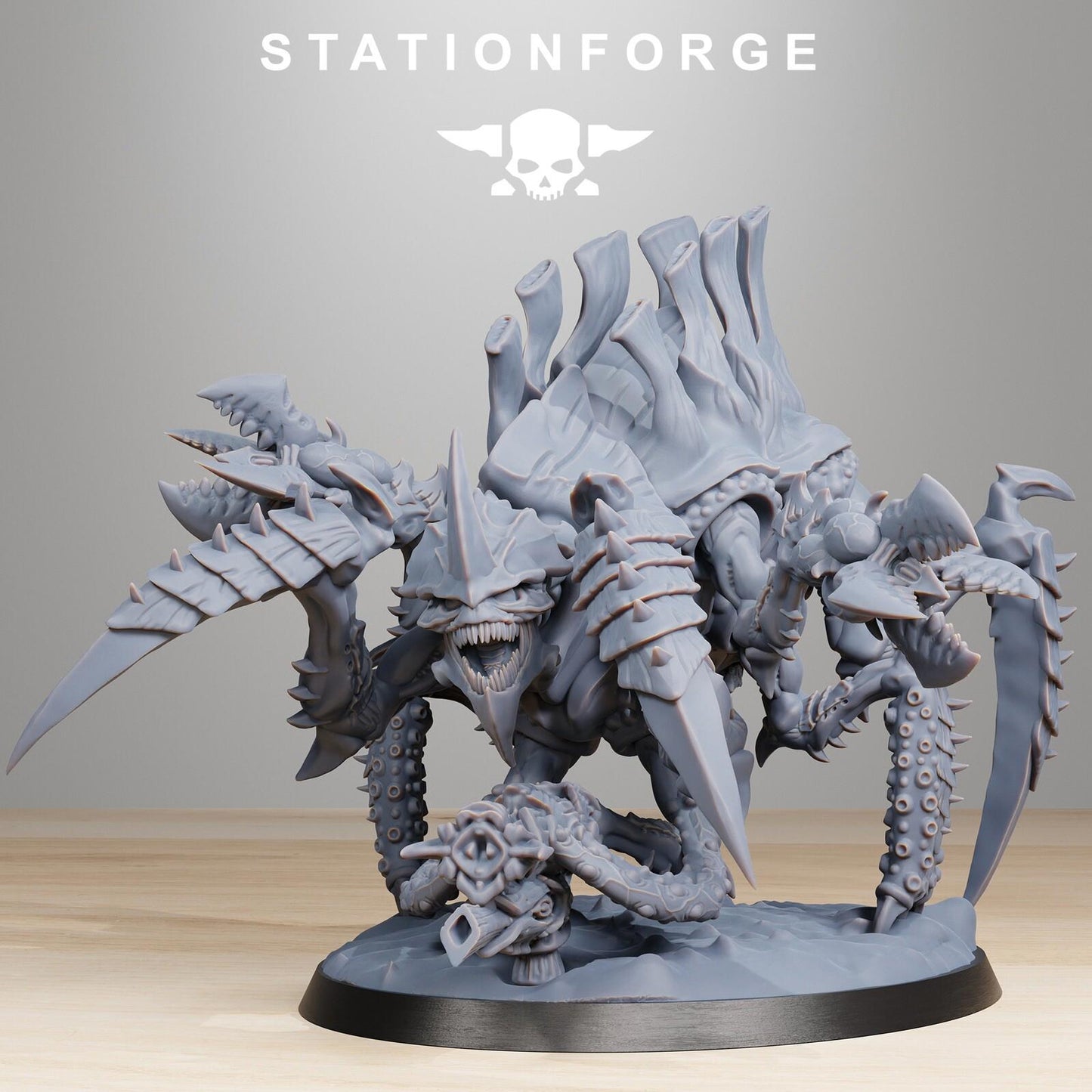 Xenarid Tygorthon Leviathan Fleet Hive Monster Shooting Bugs Resin Printed