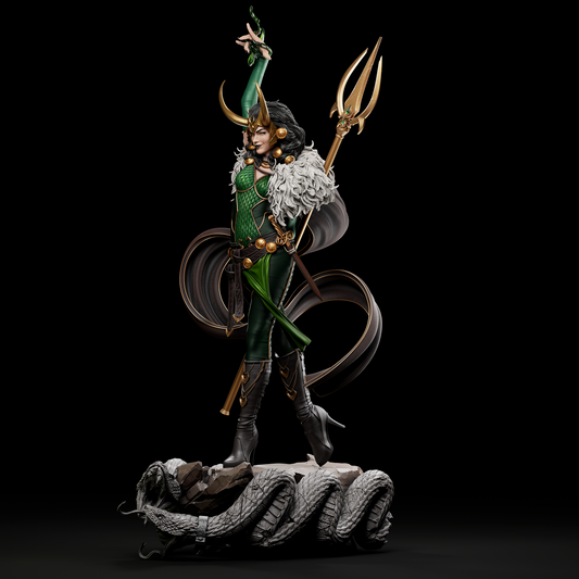 Lady Loki – CA3D 3D Printed 16K Unpainted Resin Model Kit 1:6 scale 460mm