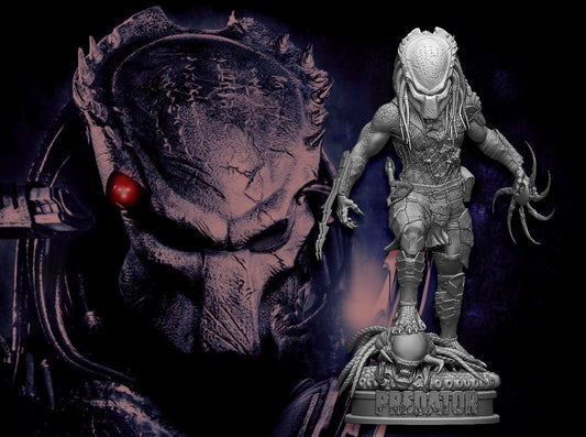 Wolf Predator 1:6 Scale 3D Printed 16K Resin Statue Unpainted Collector Model