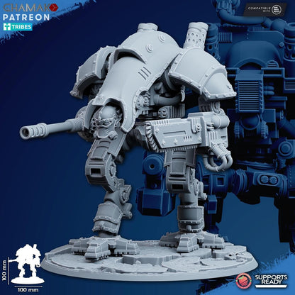 Titan Bellatorius Ghamak - Sci Fi Tabletop Wargaming Mech Titan Resin print