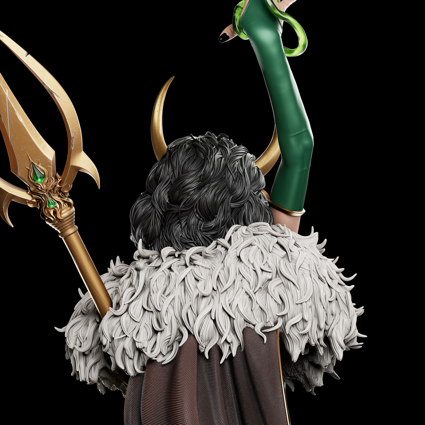Lady Loki – CA3D 3D Printed 16K Unpainted Resin Model Kit 1:6 scale 460mm