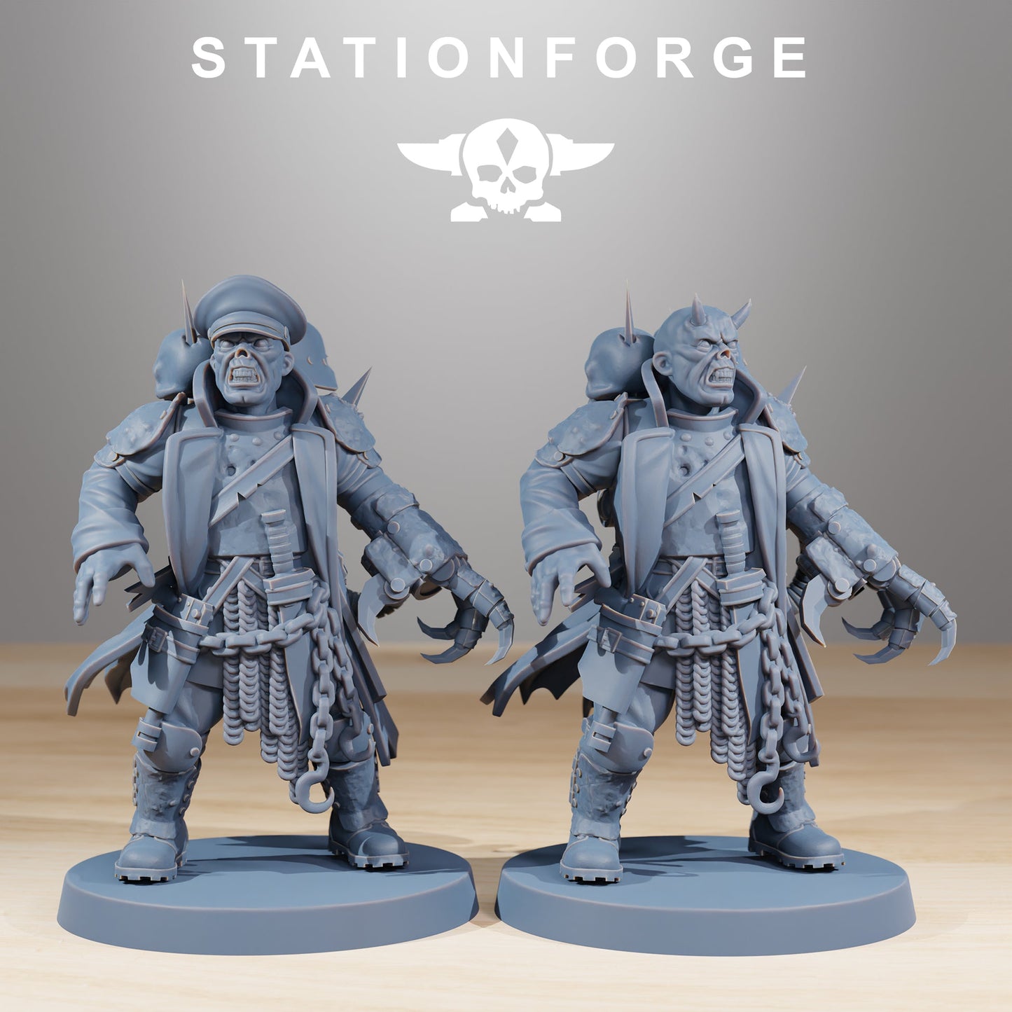 Corrupted Guard - Station Forge 3D Printed Resin Miniatures