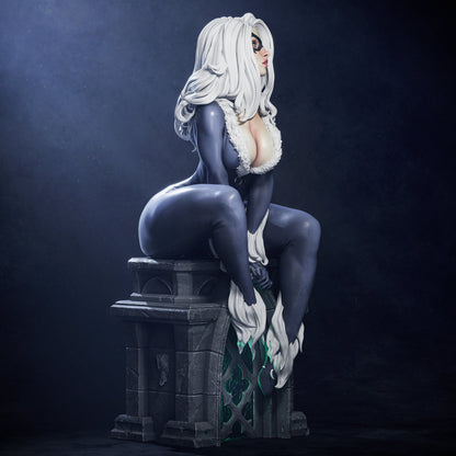 Black Cat – CA3D 3D Printed 16K Unpainted Resin Statue 1:6 (261mm)