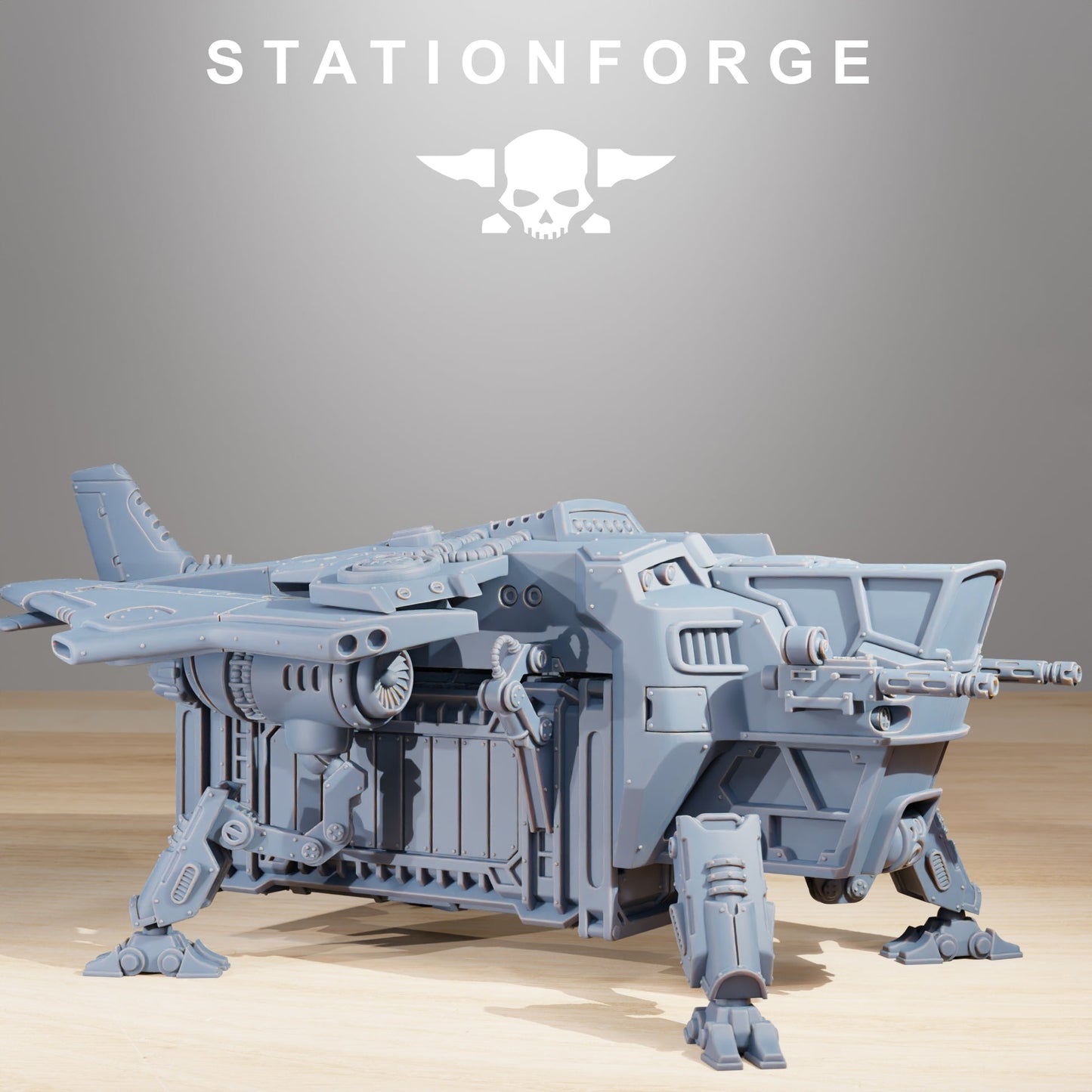 2x Scavenger Cutlass Wargame Proxy Aircraft StationForge