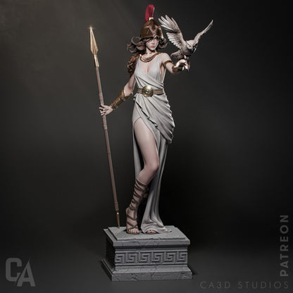 Athena – CA3D 3D Printed 16K Unpainted Resin Model Kit 1:4 572mm