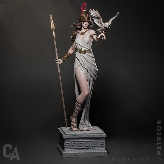 Athena – CA3D 3D Printed 16K Unpainted Resin Model Kit 1:4 572mm