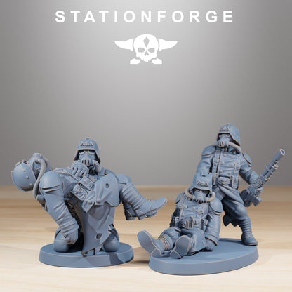 GrimGuard Fallen Troops Wargame Proxy Miniatures StationForge