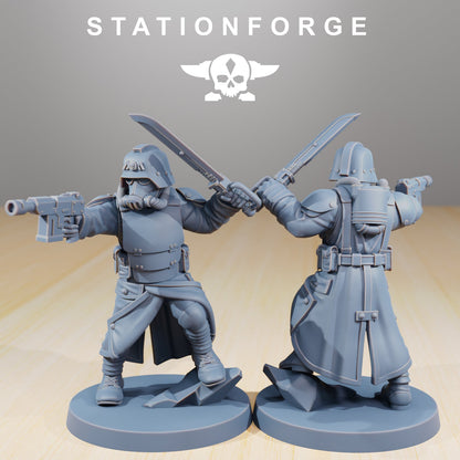 GrimGuard Command Force Wargame Proxy Miniatures StationForge
