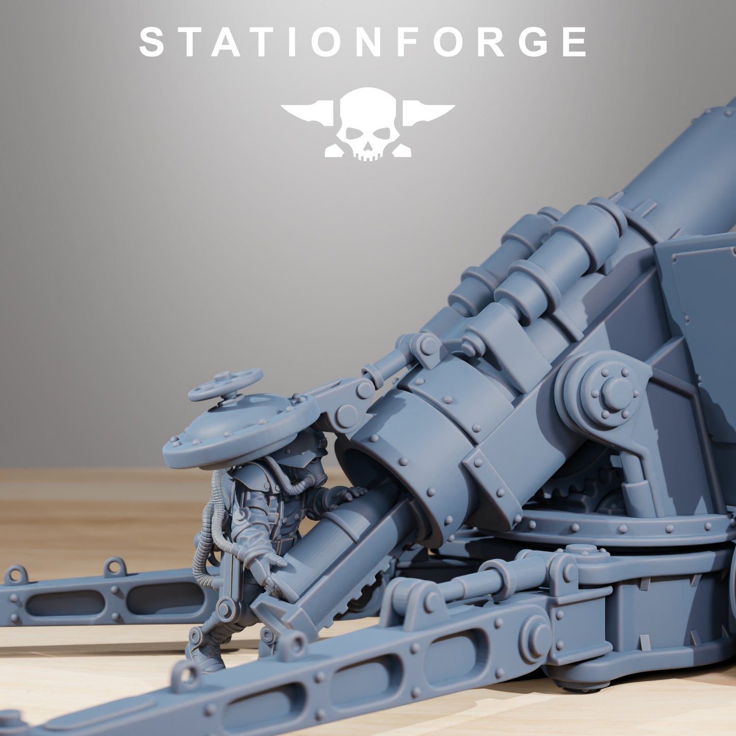 GrimGuard Heavy Artillery Wargame Proxy Vehicle StationForge