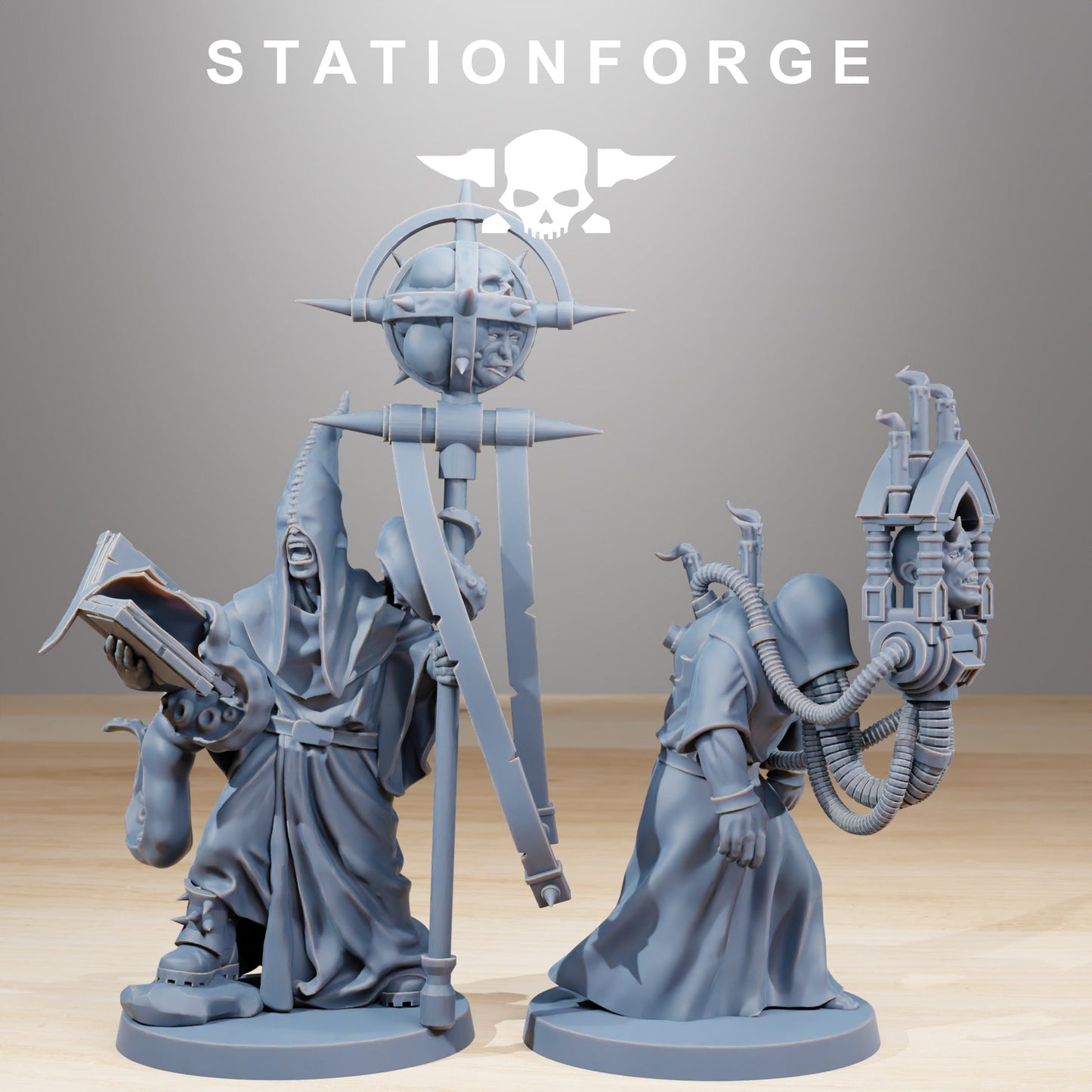 Corrupted Guard Fanatics Cultist Proxy Miniatures StationForge