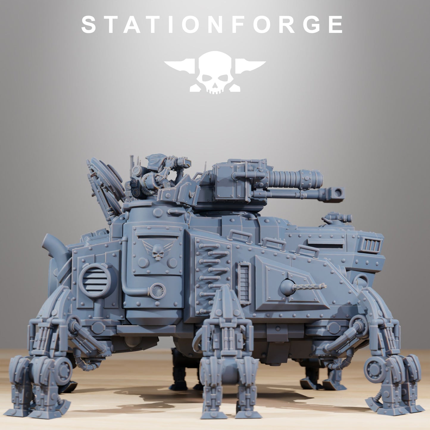 Scavenger Heavy Tank Wargame Proxy Vehicle StationForge