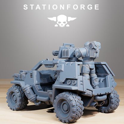 Socratis Stormrider wargame proxy Vehicle resin StationForge