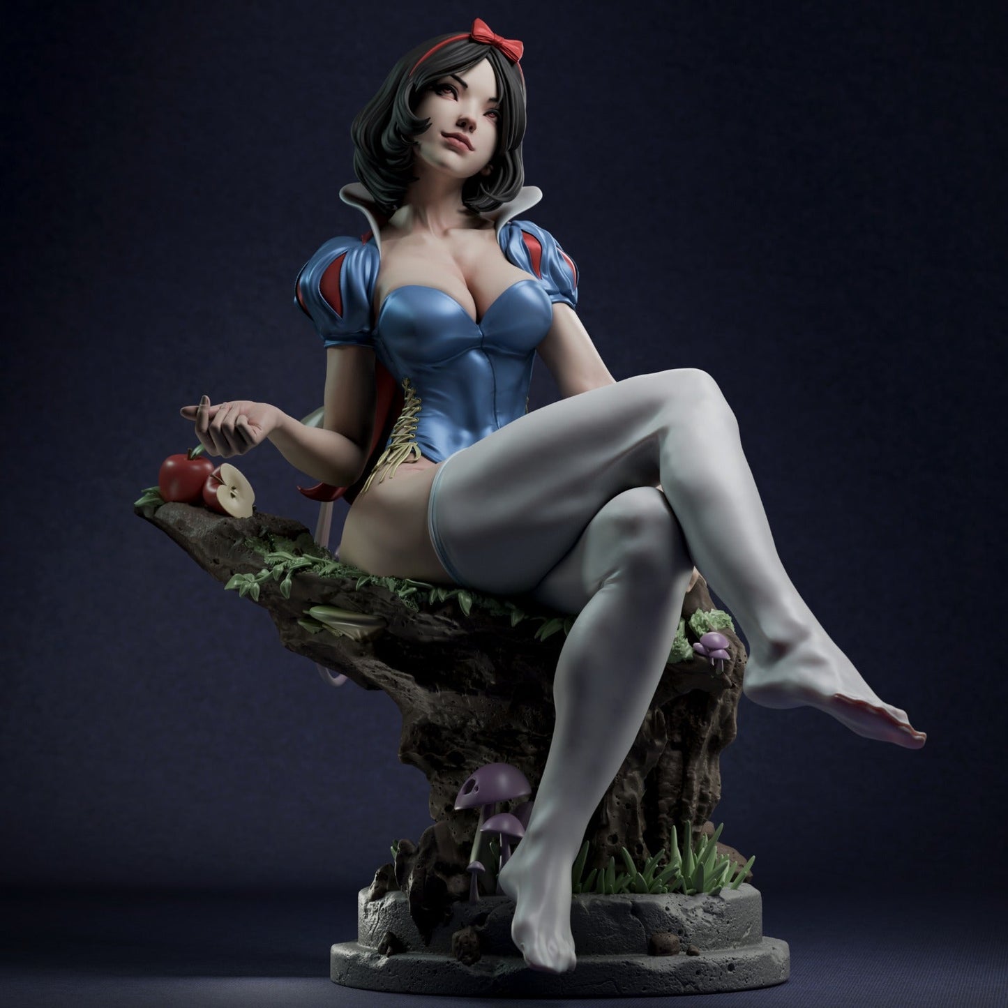 Snow White – CA3D 3D Printed 16K Unpainted Resin Statue 1:4 393mm