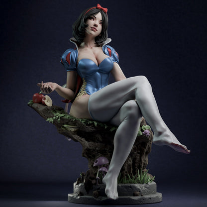 Snow White – CA3D 3D Printed 16K Unpainted Resin Statue 1:4 393mm