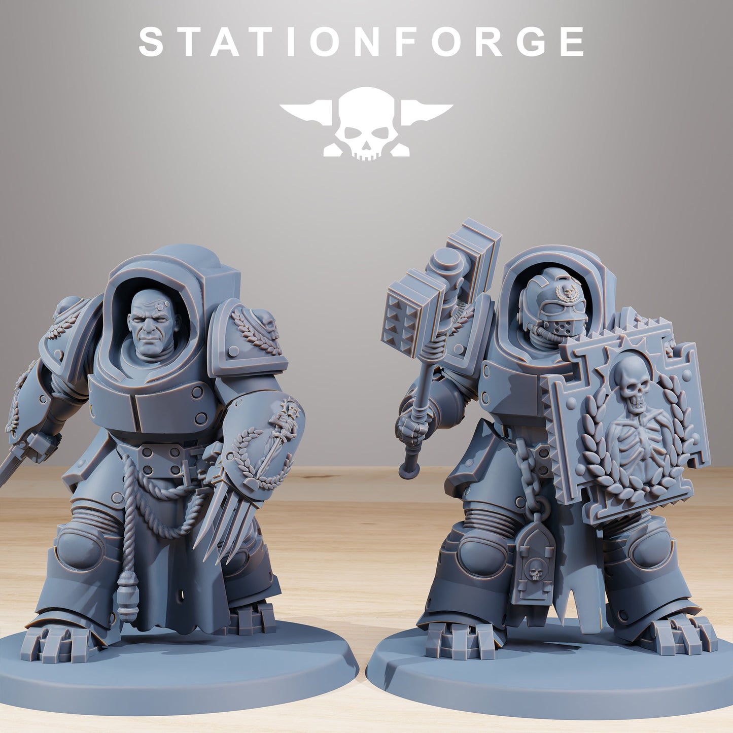 Socratis Vanguard Melee Unit Wargame Proxy Miniatures StationForge