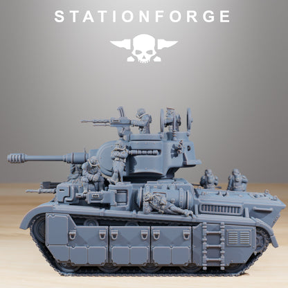GrimGuard Heavy Battle Tank Wargame Proxy Vehicle StationForge