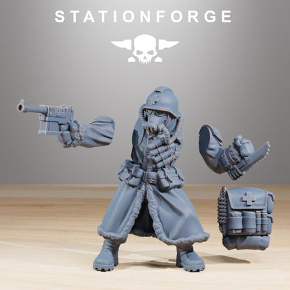 Imperial Soldiers Grim Guardx10 Death Division Frostwatch Korps 3D Printed Resin