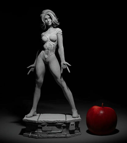 Spidergirl – CA3D 3D Printed 16K Unpainted Resin Statue 1:6 scale