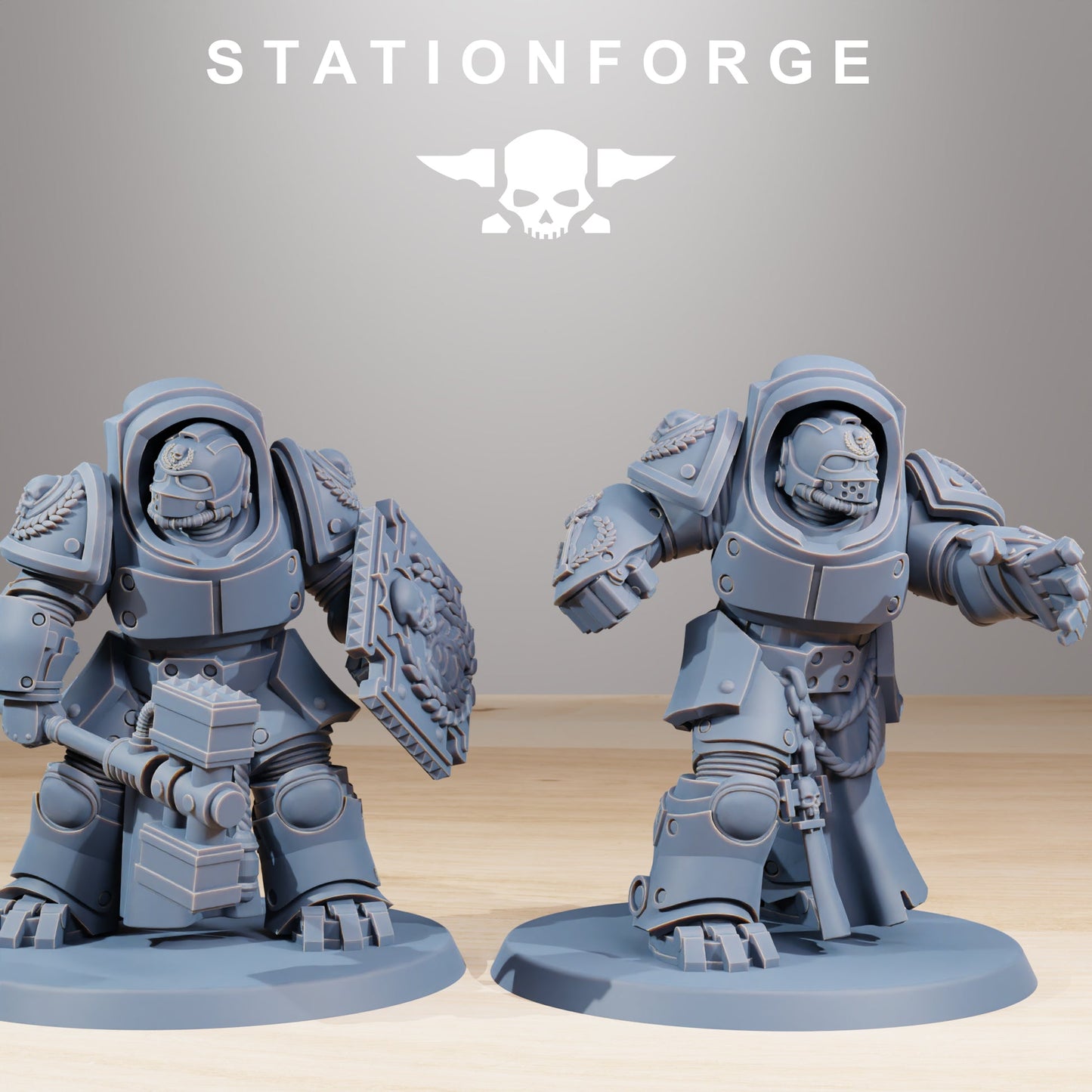 Socratis Vanguard Melee Unit Wargame Proxy Miniatures StationForge