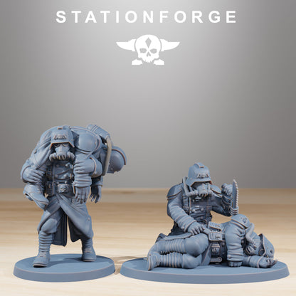 GrimGuard Fallen Troops Wargame Proxy Miniatures StationForge