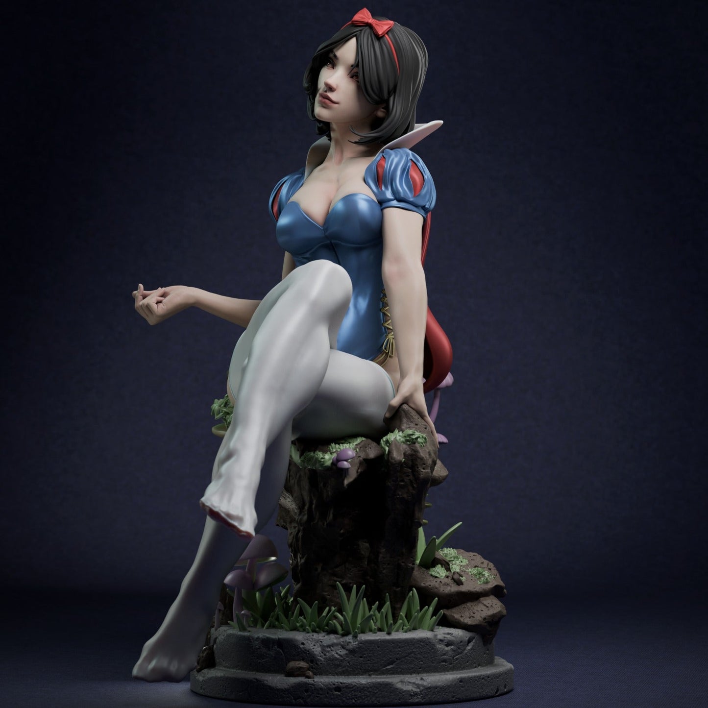 Snow White – CA3D 3D Printed 16K Unpainted Resin Statue 1:4 393mm