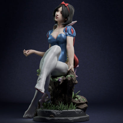 Snow White – CA3D 3D Printed 16K Unpainted Resin Statue 1:4 393mm