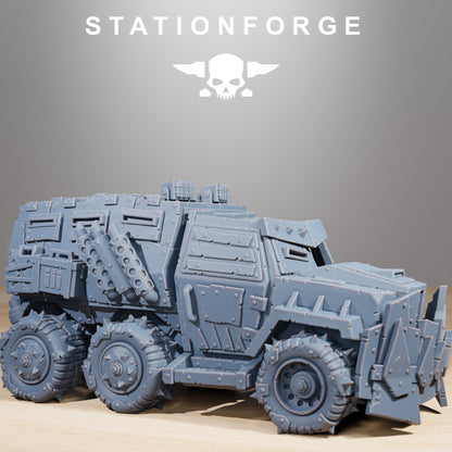 Orkaz Party Wagon Wargame Proxy Vehicle StationForge