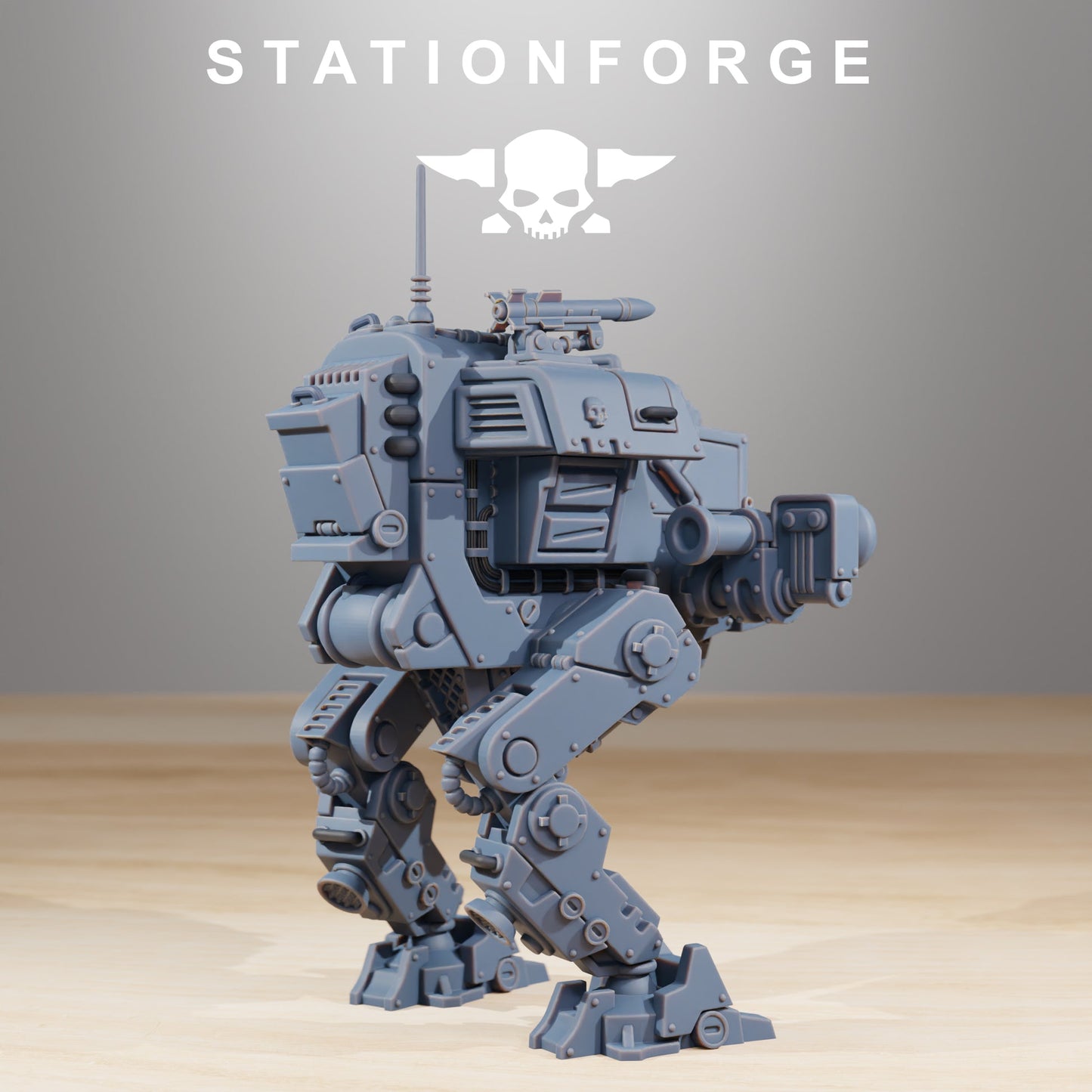 GrimGuard Walker Mk1 Wargame Proxy Vehicle StationForge