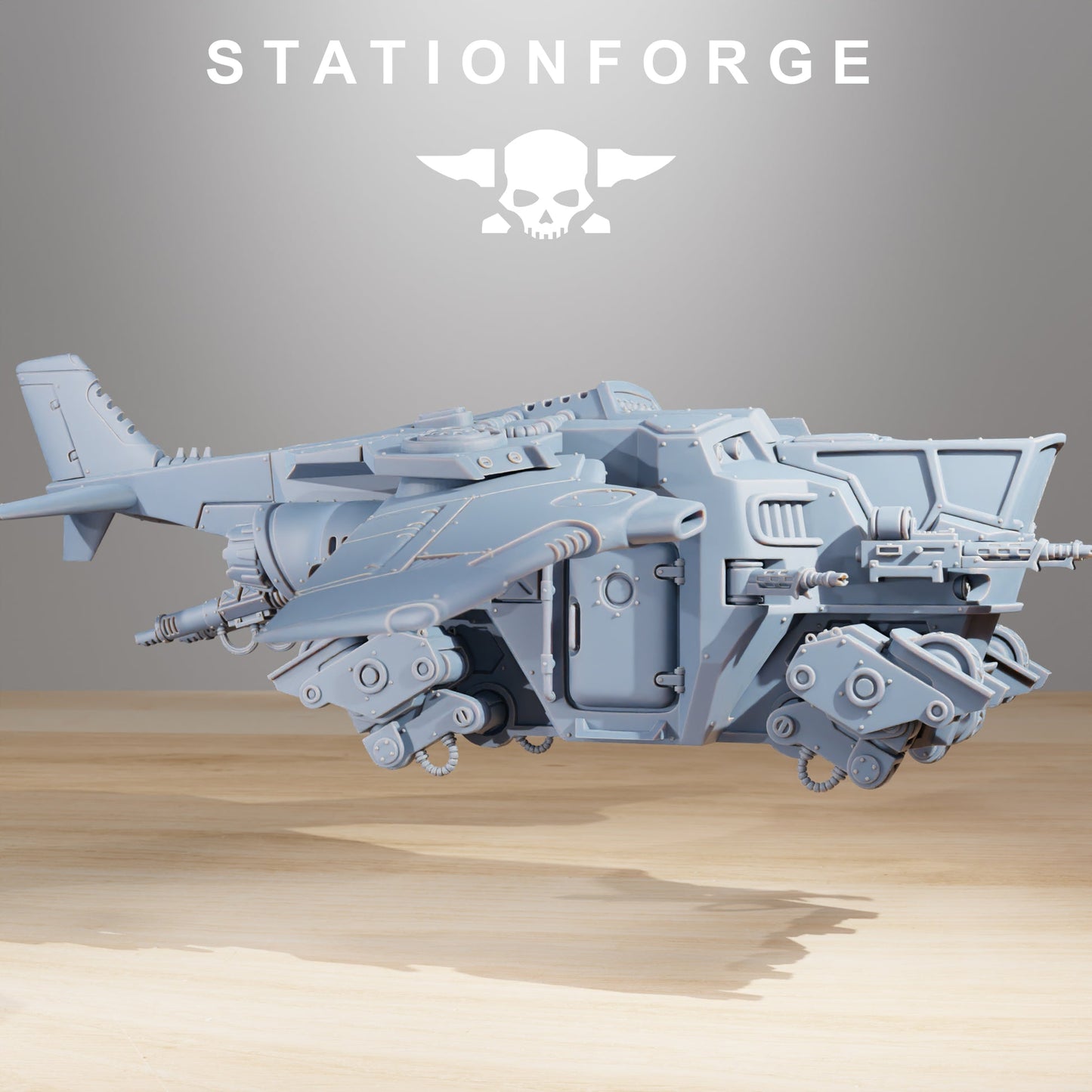 2x Scavenger Cutlass Wargame Proxy Aircraft StationForge