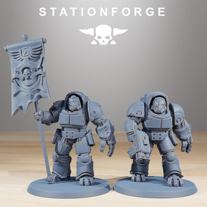 Socratis Vanguard Heavy Warband Wargame Proxy Miniatures StationForge