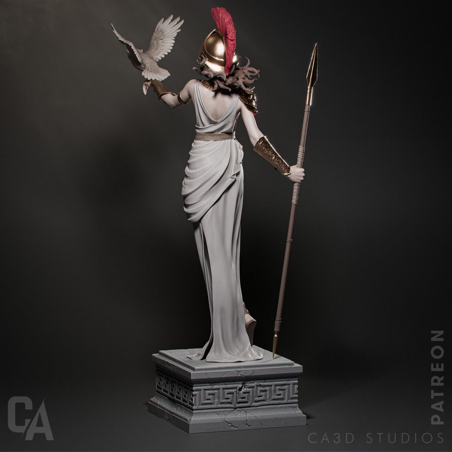 Athena – CA3D 3D Printed 16K Unpainted Resin Model Kit 1:4 572mm