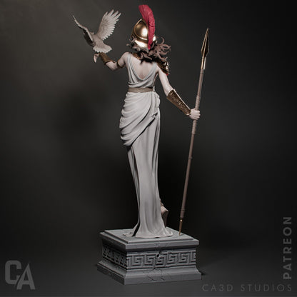 Athena – CA3D 3D Printed 16K Unpainted Resin Model Kit 1:4 572mm