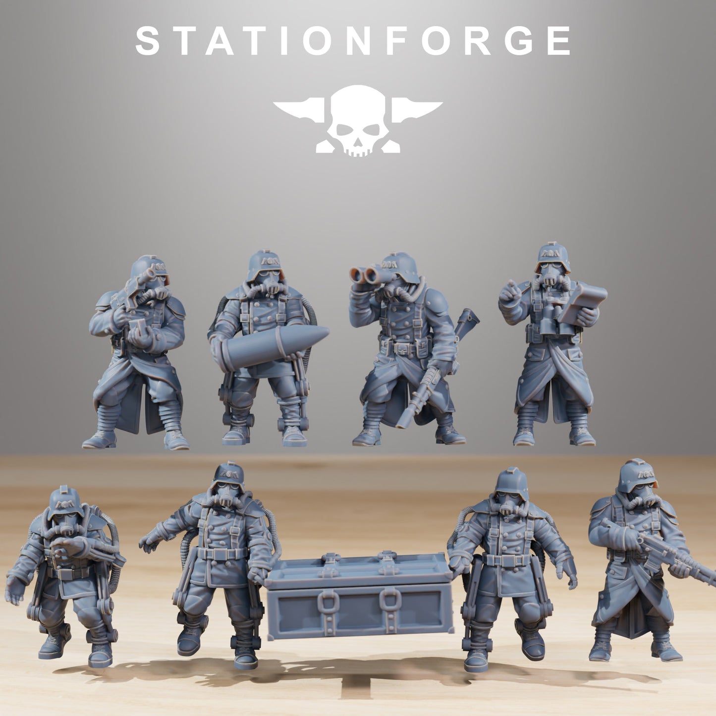 GrimGuard Heavy Artillery Wargame Proxy Vehicle StationForge
