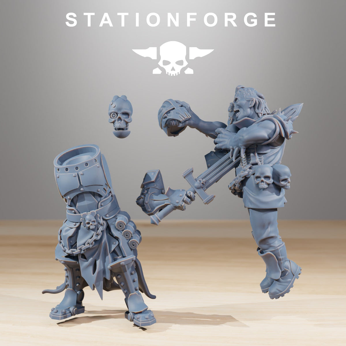 1x Pythonicus Exterminator StationForge 32mm 16K Resin Miniature